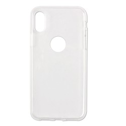 Capa de Silicone Macio para Apple iPhone X/XS Transparente Capa de Silicone Macio para Apple iPhone X/XS Transparente